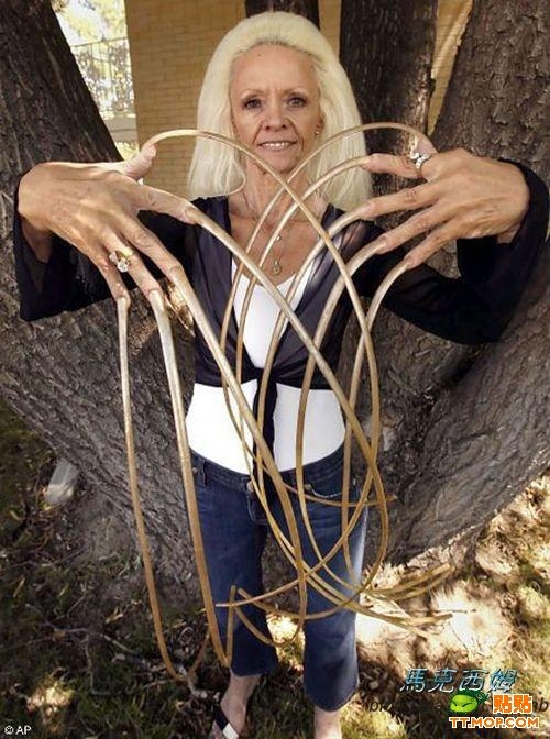 longest nails in world. the longest fingernails in